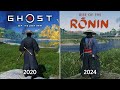 Ghost of Tsushima vs Rise of the Ronin - Physics and Details Comparison