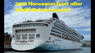2023 Norwegian Spirit after $100M Refurbishment!!