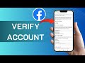 HOW TO VERIFY FACEBOOK ACCOUNT How To Get Facebook Verification Badge
