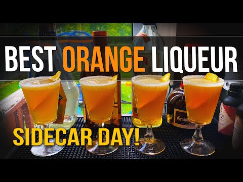 SIDECAR RECIPE | Triple Sec vs Cointreau vs Grand Marnier vs Curaรงao | Rob's Home Bar