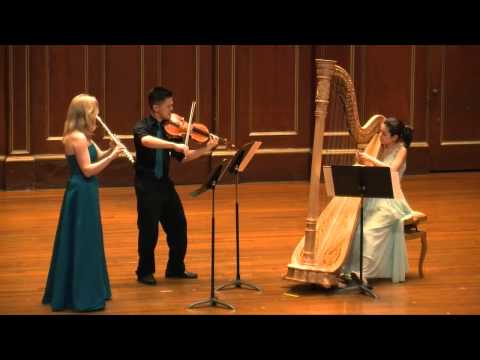 Debussy's Sonate for Flute, Harp, and Viola