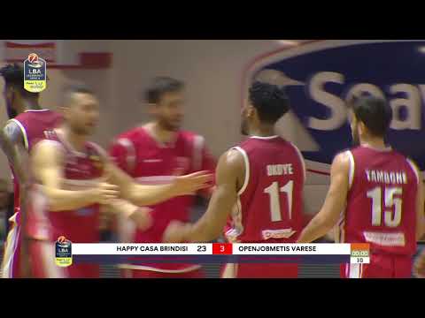 HIGHLIGHTS / Happy Casa Brindisi - Openjobmetis Varese 95-90