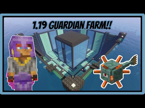 GUARDIAN FARM   |   Java Minecraft 1.19   |   Tutorial