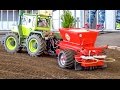 RC tractor MB-Trac 45KG(!) in 1:8 scale sows a ...