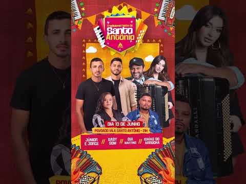 Está chegando a tradicional festa de Santo antônio 2026 no povoado vila santo antônio... #alagoas