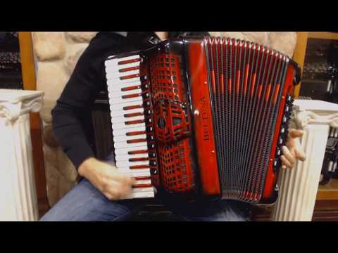 BELTPREIV96RS - NEW Red Shadow Beltuna Prestige IV Piano Accordion LMMH 37 96 $8999