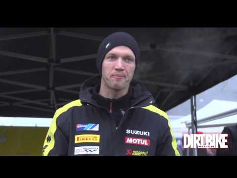 Kevin Strijbos Interview - Hawkstone International Motocross 2015
