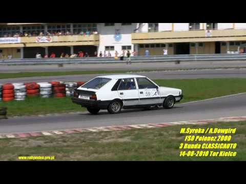 M.Syroka / A.Dowgird FSO Polonez 2000 3 Runda CLASSICAUTO Tor Kielce 2010