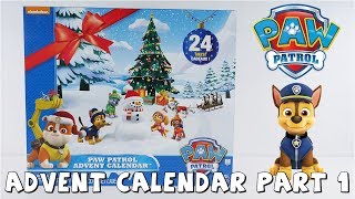 Paw Patrol Advent Calendar Part 1