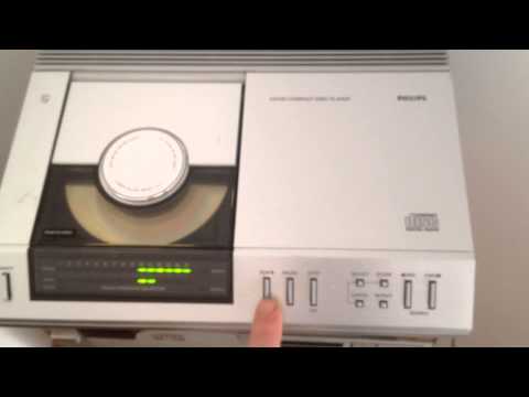 Philips CD-100 Player von 1982