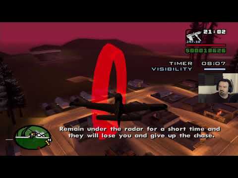 Grand Theft Auto: San Andreas HD playthrough pt106 - Crash and Burn