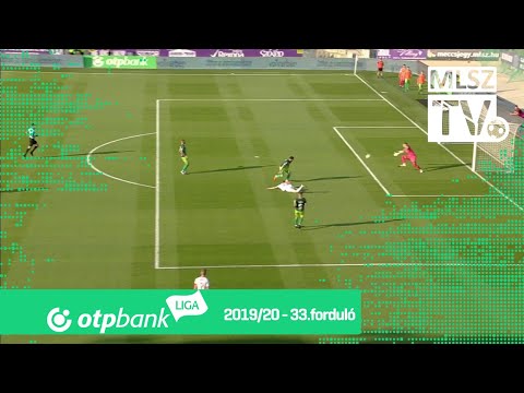 Bacsa Patrik második gólja az Újpest FC – Kaposvári Rákóczi FC mérkőzésen