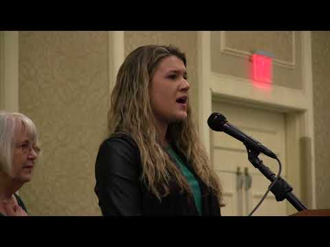 2018-03-15 WASCA Amanda Capozio - Star Spangled Banner