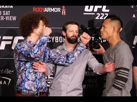 UFC 222 Media Day Staredowns