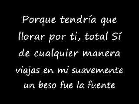 ely guerra-porque tendria que llorar por ti con letra