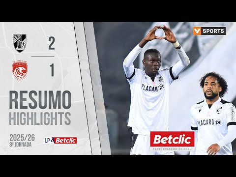Resumo: Vitória SC 2-1 Santa Clara (Liga 25/26 #8)