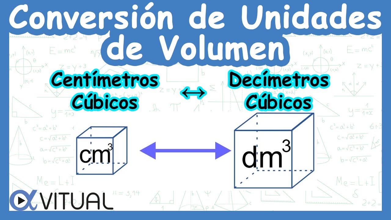🧊 Conversión de Unidades de Volumen: Centímetros Cúbicos (cm³) a Decímetros Cúbicos (dm³)