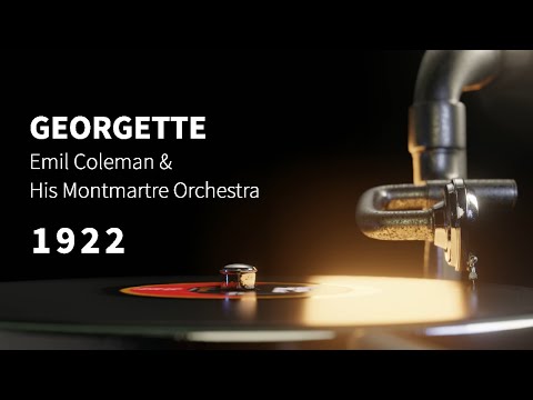 "Georgette" Emil Coleman & His Montmartre Orchestra ~ Scratchy INSTRUMENTAL song from 1922