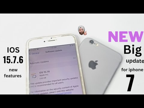 New update for iPhone 7 - IOS 15.7.6 || IOS 15.7.6 new features ✨