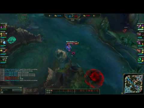 Syndra Flying Toward an ADC (Syndra POV)