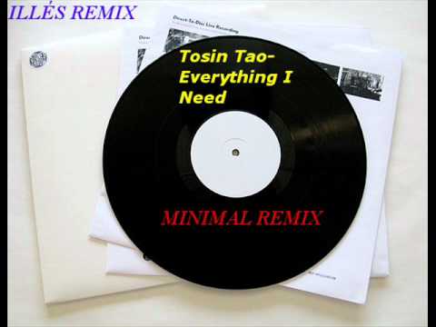 Tosin Tao-Everything I Need and Minimal (ILLÉS REMIX)