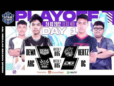 ASL Playoff 2022 Spring Day 1 | Garena AOV Indonesia