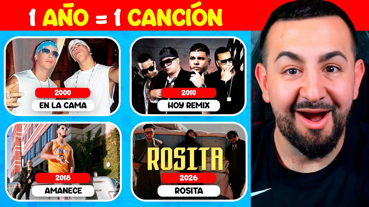 PAPI GAVI REACCIONA A "SALVA UNA CANCIÓN de REGGAETON POR CADA AÑO (2000 - 2026)