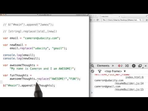 string replace Solution JavaScript Basics