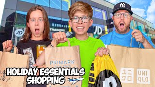 NO BUDGET HOLIDAY ESSENTIALS SHOPPING ✈️