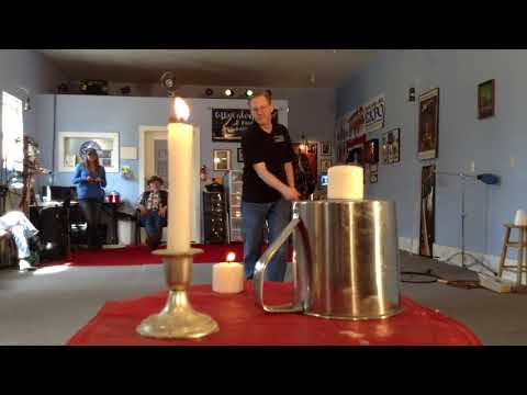 Gery Deer Candle Cracks