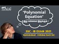 Polynomial Equation இது என்னவா இருக்கும் VIJAYAKUMAR Algebra IB 