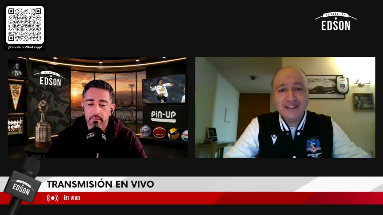 EDMUNDO VALLADARES en El Matinal de Edson | Visita de MIRKO JOZIC, actualidad de CSD COLO COLO y más
