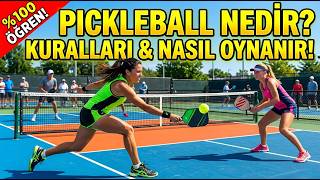 Pickleball Kuralları Nelerdir? Pickleball Nasıl Oynanır? %100 Öğren !