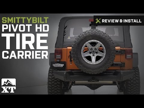 Jeep Wrangler Smittybilt Pivot HD Tire Carrier (2007-2017 JK) Review & Install