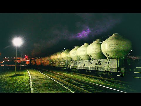 Marfar MMV cu 152 de "Oițe"-MMV Freight Train with 152 "Sheeps"-Romania-Oradea Est-06.02.2020