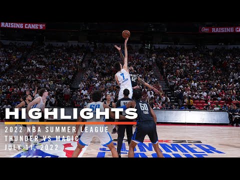 Oklahoma City Thunder Highlights | NBA Summer League | Thunder vs. Magic 07/11/2022