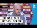 'Ten Hag geïrriteerd na kritische vragen'