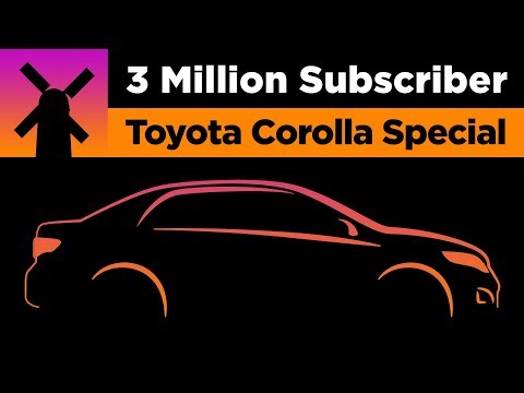 300萬用戶豐田卡羅拉特價 (3 Million Subscriber Toyota Corolla Special)