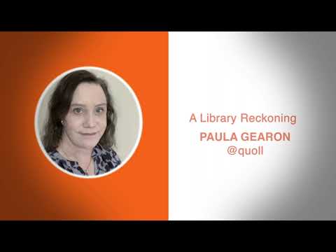 A Library Reckoning - Paula Gearon