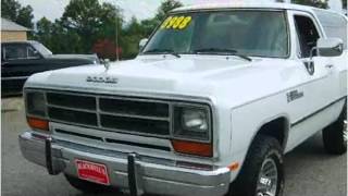 preview picture of video '1988 Dodge Ram Charger Used Cars Blairsville GA'