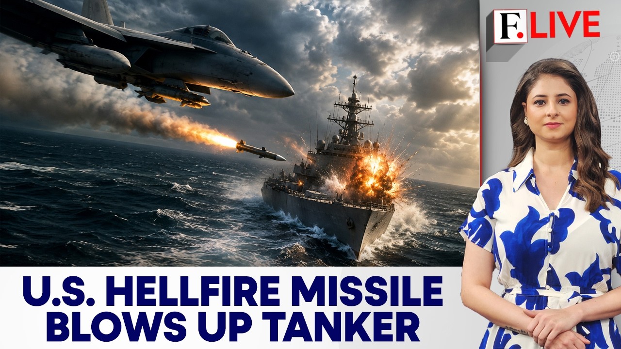 US Fires on Iran-Bound Tanker, Iran Retaliates as West Asia Conflict Escalates | Firstpost Live