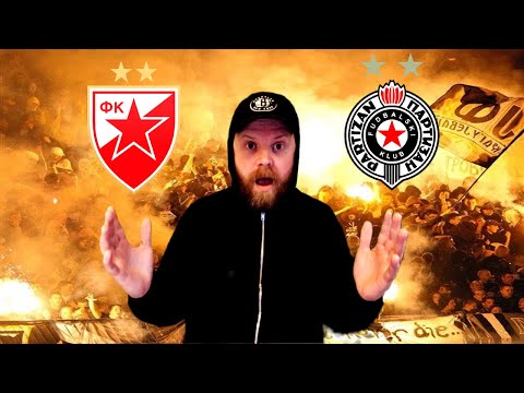 World Of Ultras Partizan v Red Star Belgrade Serbia Reaction