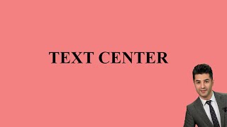 CSS Center text Horizontal and Vertical with flexbox
