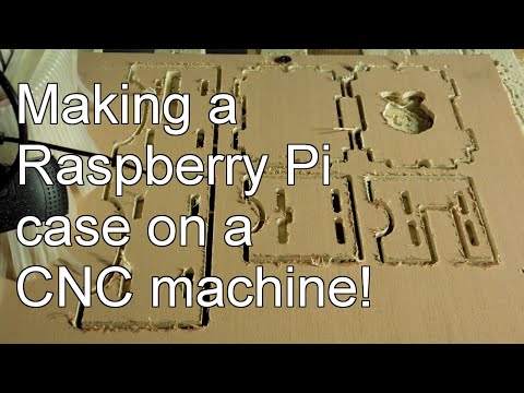 Making a Raspberry Pi case on a CNC machine!