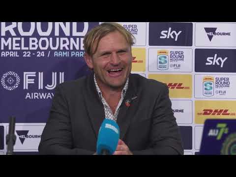 Scott Robertson & Codie Taylor | Round 10 Post Match