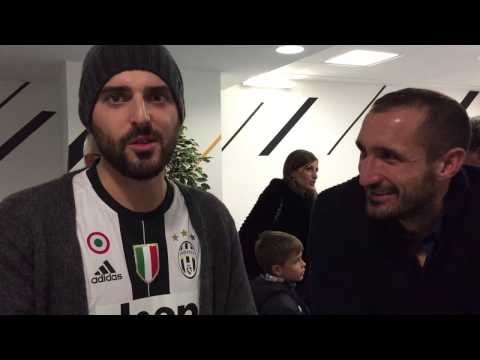 Riccardo racconta a Giorgio Chiellini come scopre di aver vinto!