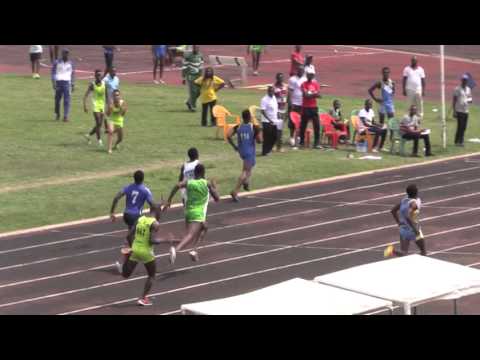 ISSAG ATHLETICS COMPETITION-200m heat 2 boys