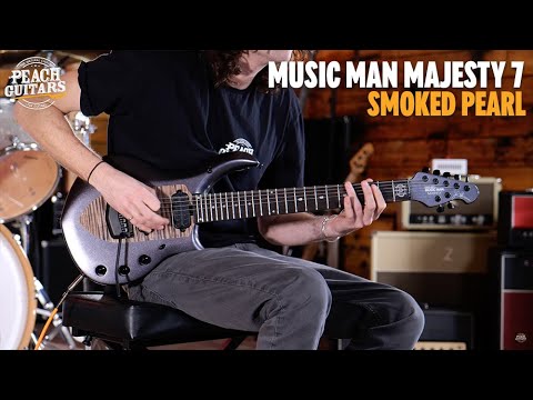 Music Man John Petrucci Collection | Majesty 7-String - Smoked Pearl image 12