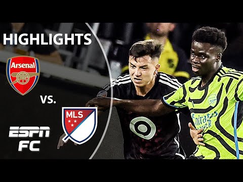 2023 MLS All-Star Game: Arsenal vs. MLS All-Stars | Full Game Highlights | ESPN FC