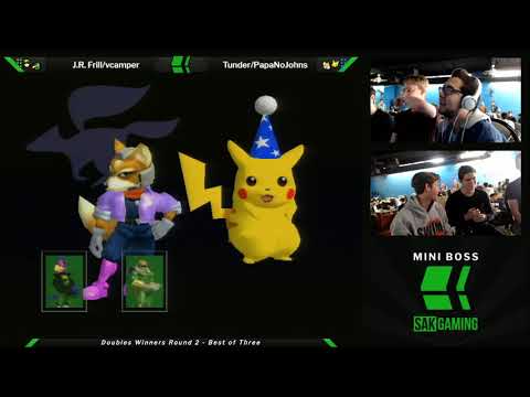 Mini Boss 4 Doubles Winners Round 2 - JRFrill/vcamper (Green) vs Tunder/PapaNoJohns (Blue)